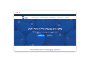 Container Packaging Systems Website